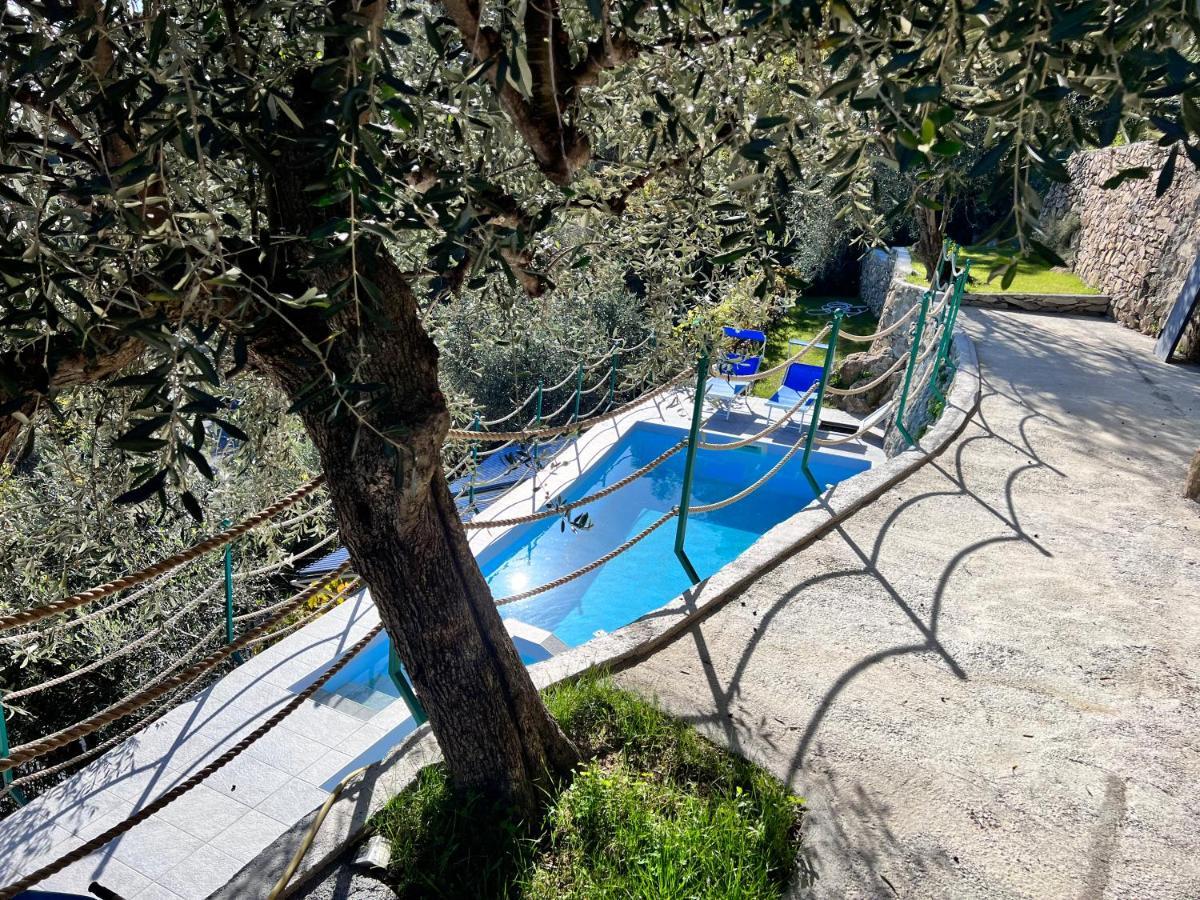 Villa Di Campagna Con Vista Mare 5 Camere Da Letto Pampara ภายนอก รูปภาพ