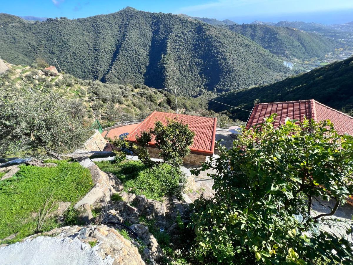 Villa Di Campagna Con Vista Mare 5 Camere Da Letto Pampara ภายนอก รูปภาพ