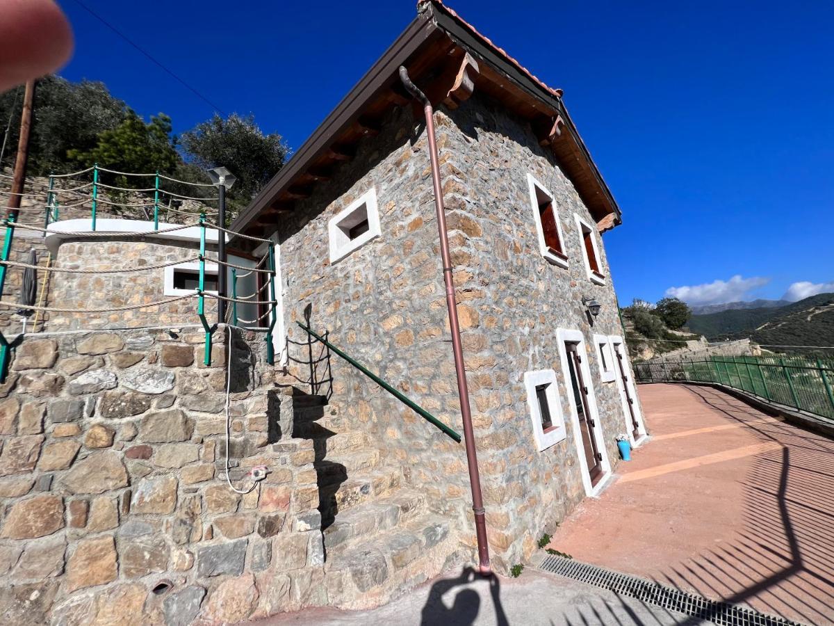 Villa Di Campagna Con Vista Mare 5 Camere Da Letto Pampara ภายนอก รูปภาพ